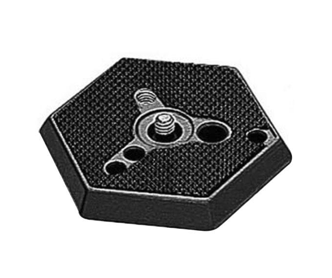 Manfrotto 030-14 Hexagonal Adapter Plate Normal with 1/4'' Screw