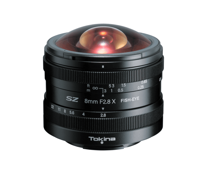 Tokina SZ 8mm f/2.8 Fisheye Lens for Fujifilm X