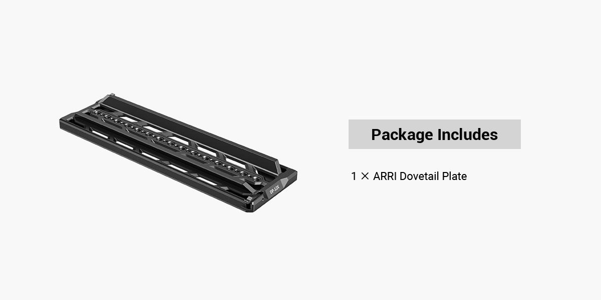 Small Rig ARRI Dovetail Plate 3772 07