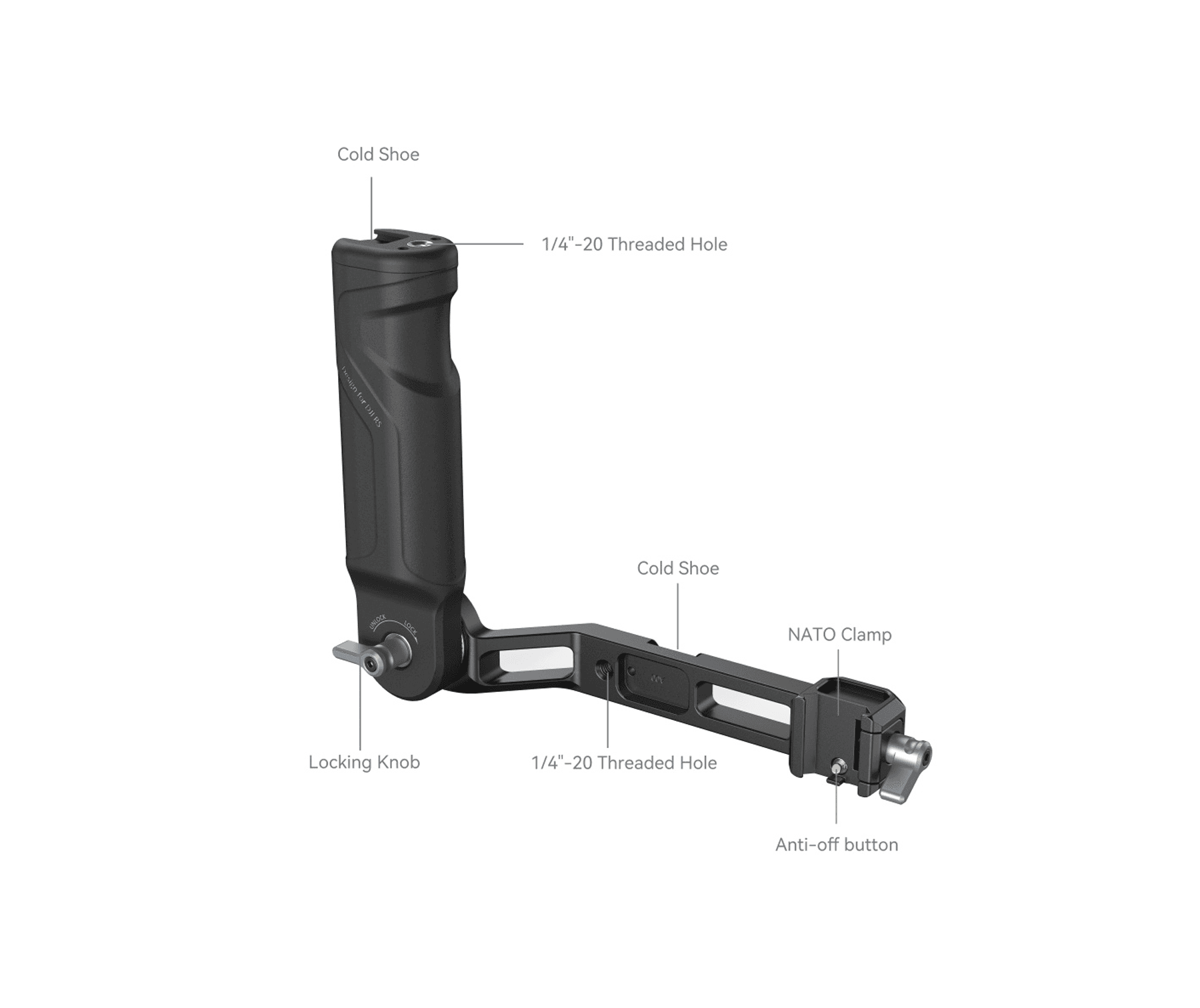 Cathay Photo | SmallRig 4197B Sling Handle for DJI RS 3 Mini